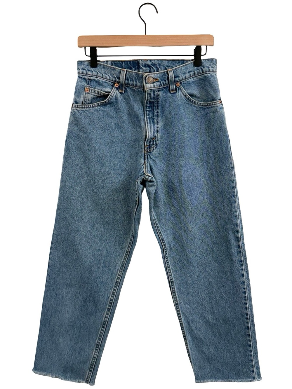 Levi's Men's Straight Jeans in Light Blue Denim